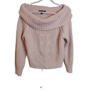 DEREK HEART LADIES LONG SLEEVE SWEATER- XL